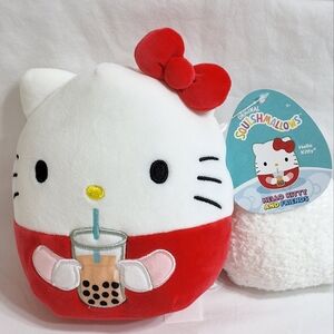 Hello Kitty Sanrio Boba Tea Squishmallows, New With Tag